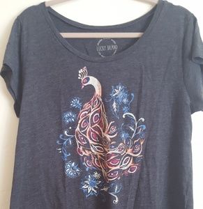 Gray peacock T